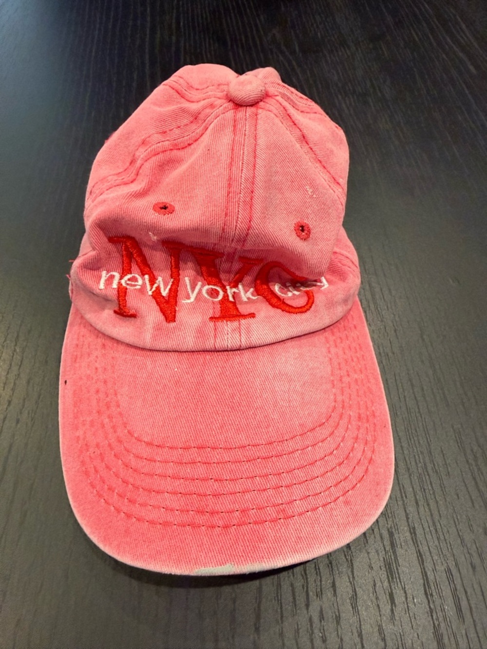 Titan Pink and Red Baseball Cap